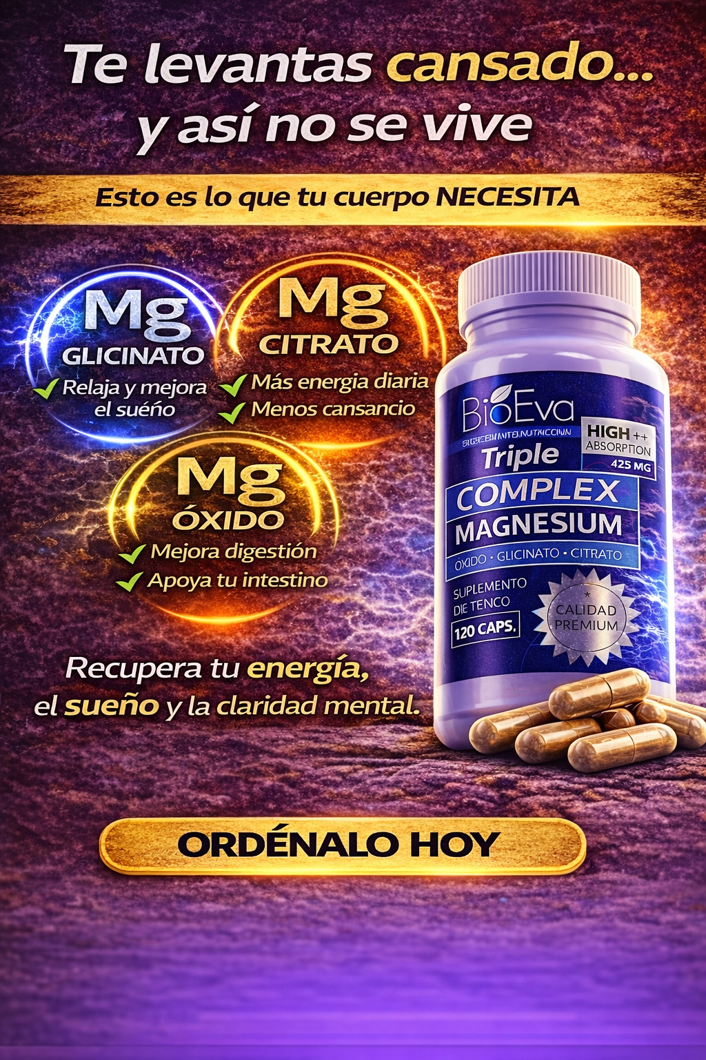 Tu cuerpo está pidiendo magnesio… y esto lo cambia todo